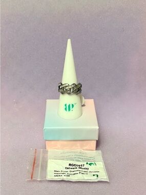 BOMB PARTY | “Catwalk Worthy” Ring - April 2026 Birthday Collection